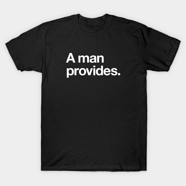 A man provides T-Shirt by Popvetica